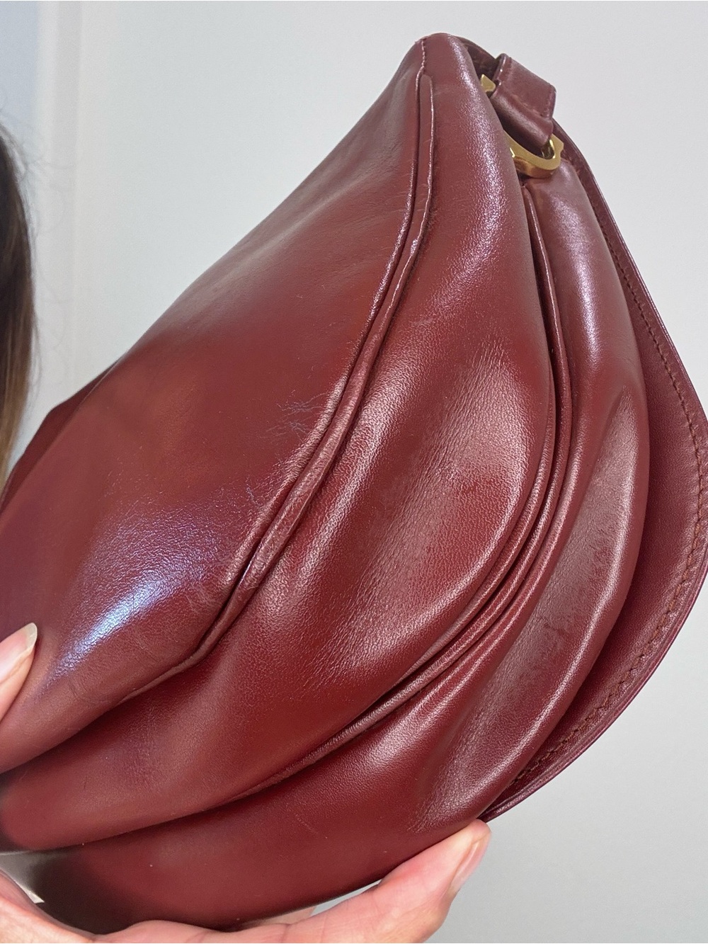 Cartier Vintage Saddle bag with COA - Picture 14 of 14